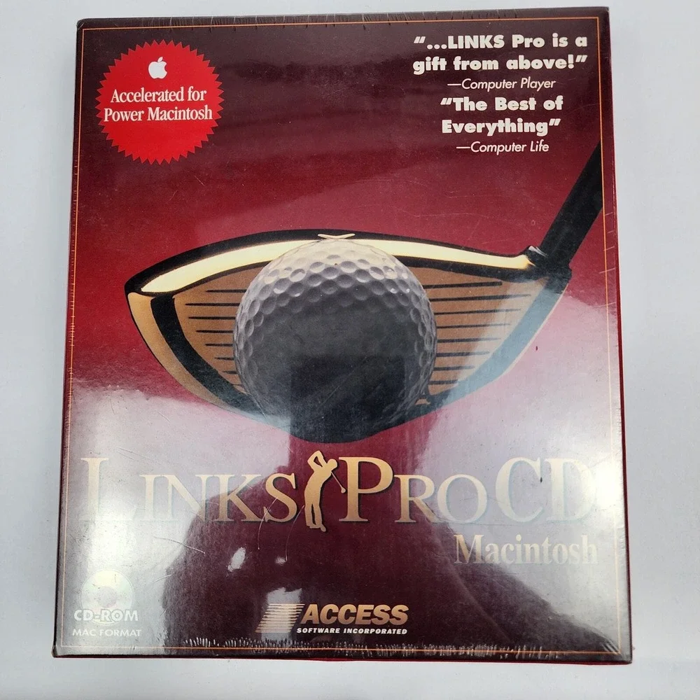 Links‎ Pro Championship Course Big Box Macintosh - Firestone Riviera Club SEALED